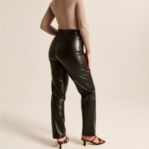 Abercrombie & Fitch Leather Pants - Picture 5 of 5